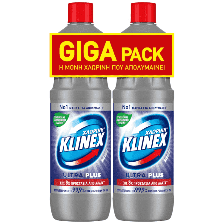 Klinex Χλωρίνη Silver 2x1200ml