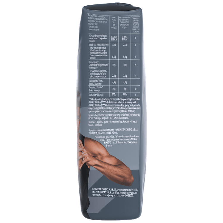 Melissa Πέννες Ριγέ Πρωτεΐνης 400gr