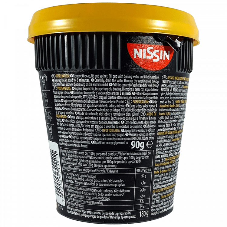 Nissin Soba Noodles Cup Classic 90gr