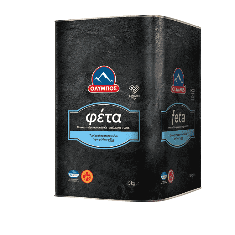 Όλυμπος Φέτα ΠΟΠ Δοχείο Τιμή Κιλού