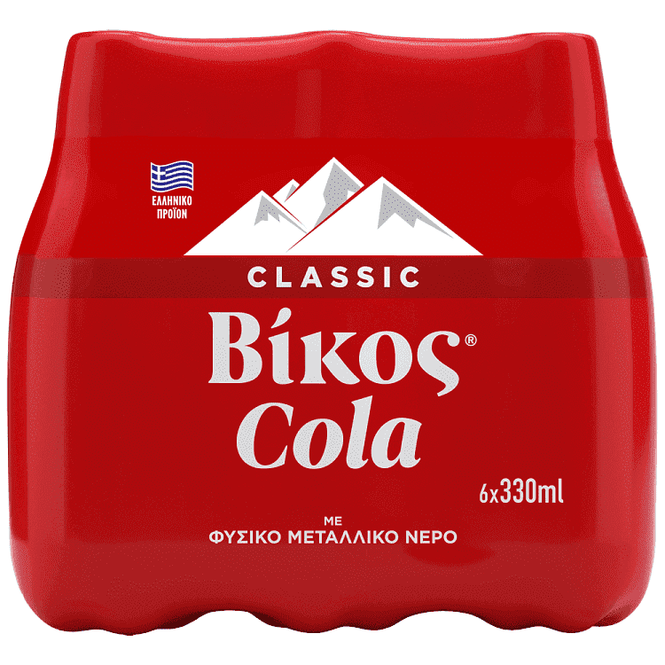 Bίκος Cola 330ml 6τεμ