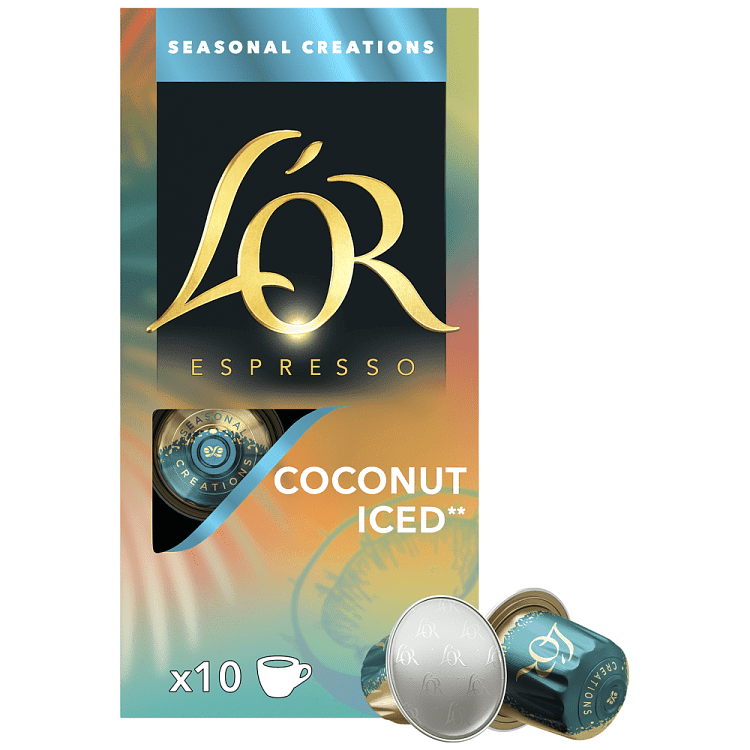 L'or Espresso Κάψουλες Coconut Iced 10τεμ 52gr