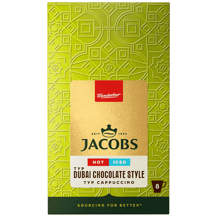Jacobs Καφές Cappuccino Dubai Chocolate 120gr