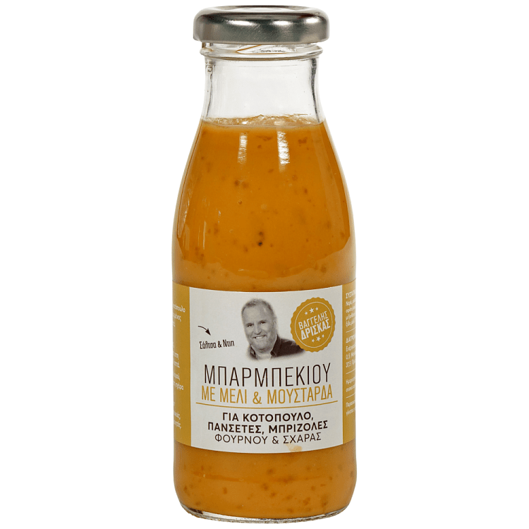 Δρίσκας Σάλτσα Bbq Με Μέλι & Μουστάρδα 260gr