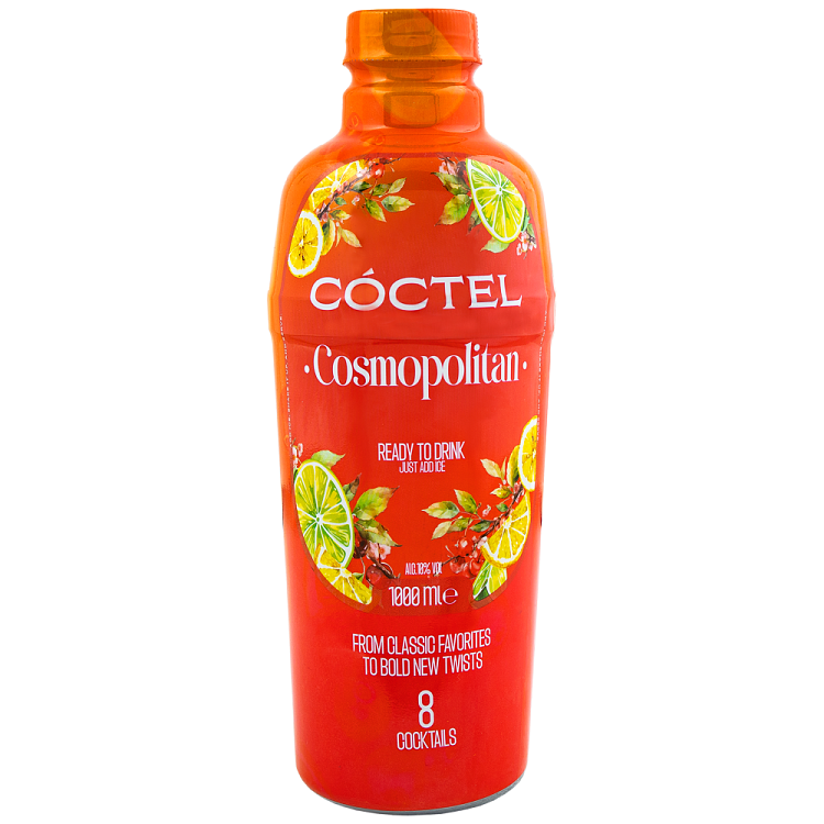 Coctel Coktail Cosmopolitan 1lt