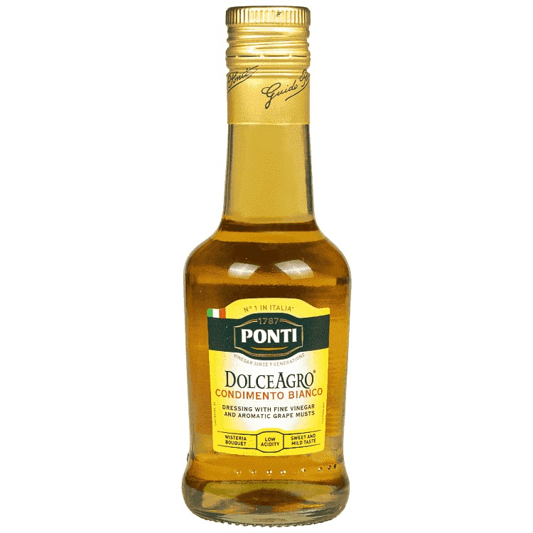 Ponti Dolce Agro Αρωματικό Λευκό Ξίδι 250ml