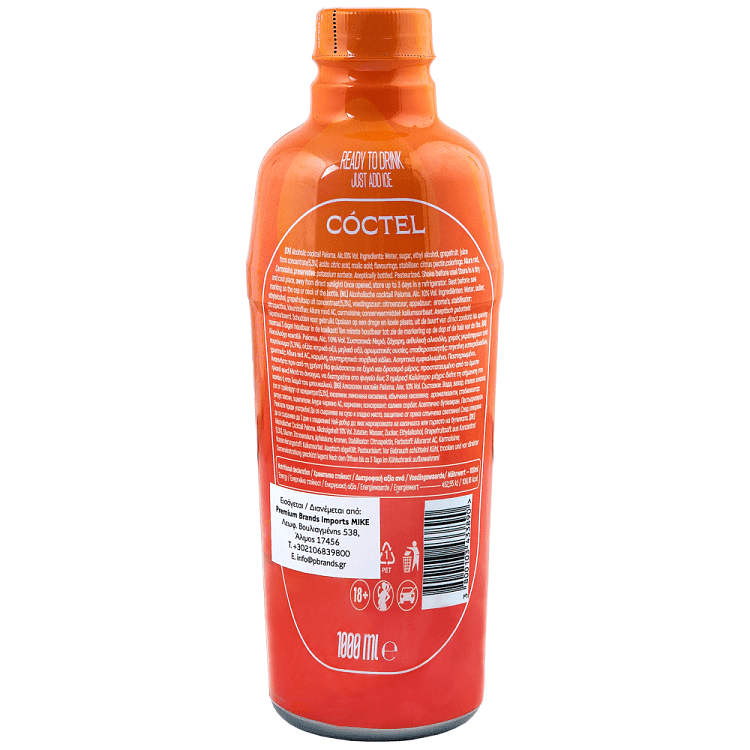 Coctel Cocktail Paloma 1lt