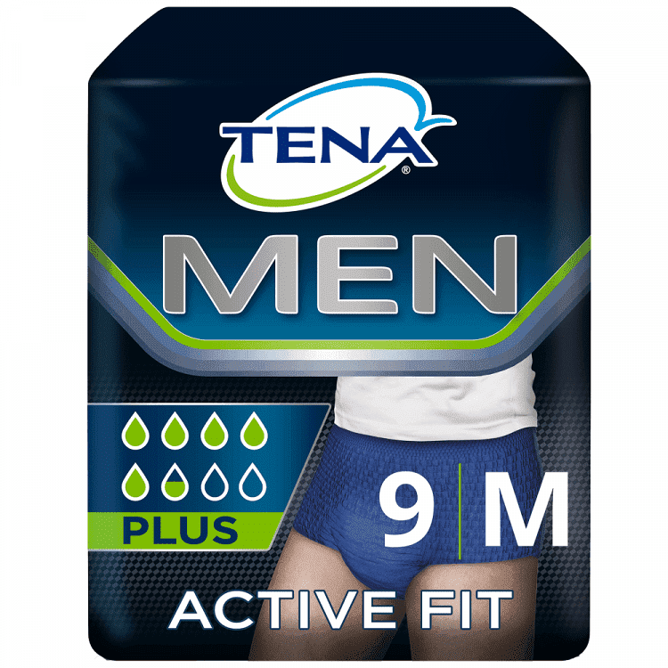 Tena Men Pants Plus Medium Πάνες Ακράτειας 9τεμ