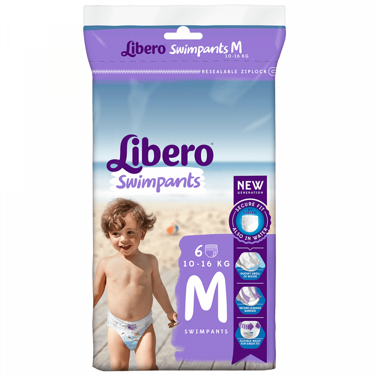 Libero Πάνες Swimpants (6τεμ) Medium (10-16kg)