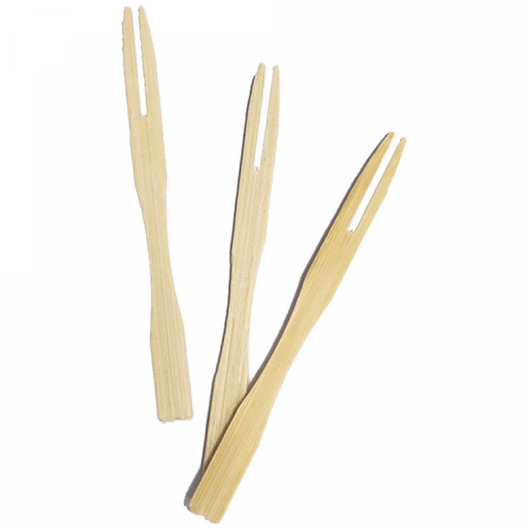 Πιρούνια Μικρά Bamboo Decorata 24τεμ