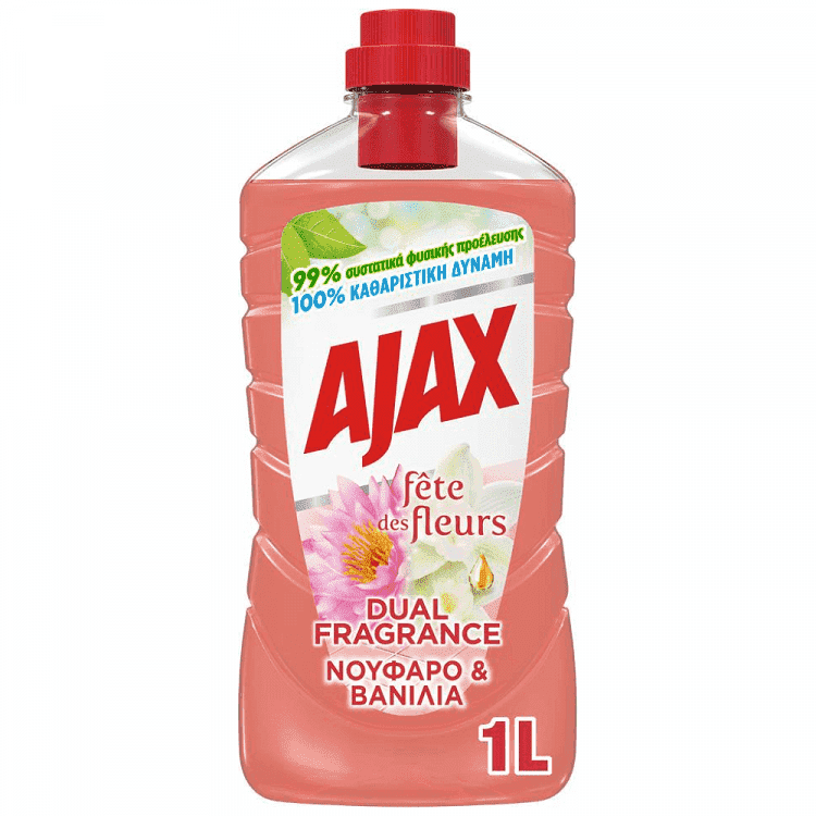 Ajax Fete Des Fleurs Υγρό Καθαριστικό Νούφαρο & Βανίλια 1 lt