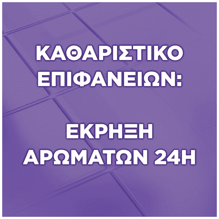 Fabuloso Καθαριστικό Πατώματος Λεβάντα 1000ml 1+1 Δώρο