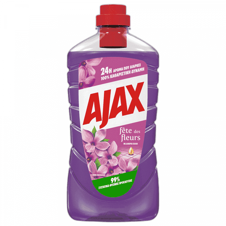 Ajax Γιορτή Λουλουδιών Άνθη Πασχαλιάς Καθαριστικό Πατώματος 1000ml