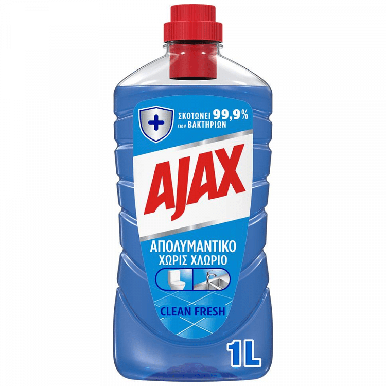 Ajax Απολυμαντικό Clean Fresh Καθαριστικό Πατώματος 1lt