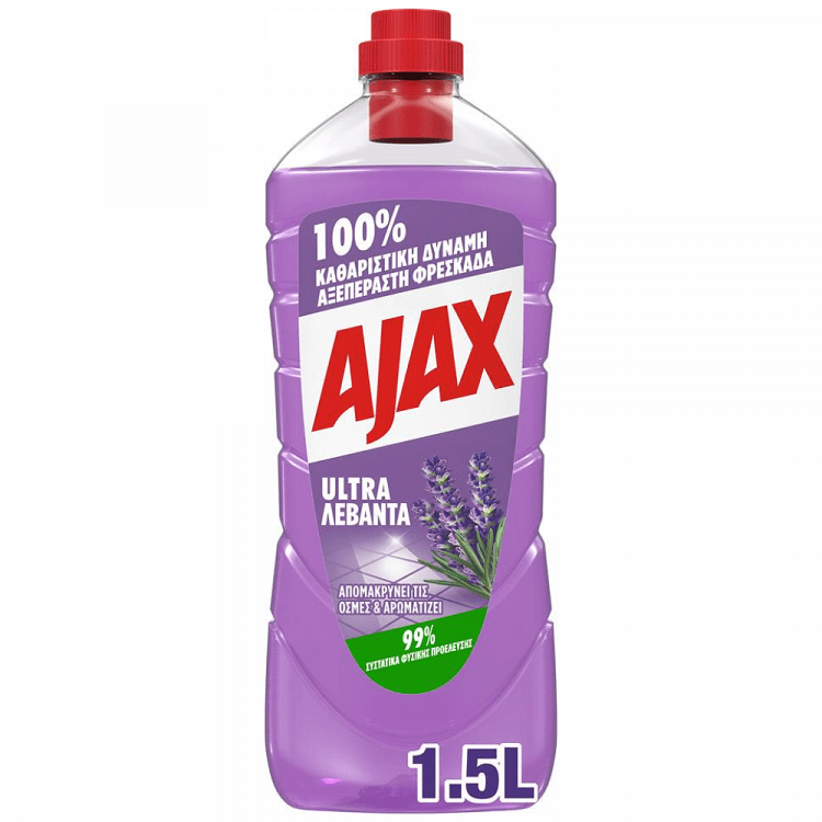 Ajax Ultra Λεβάντα Υγρό Καθαριστικό 1500ml