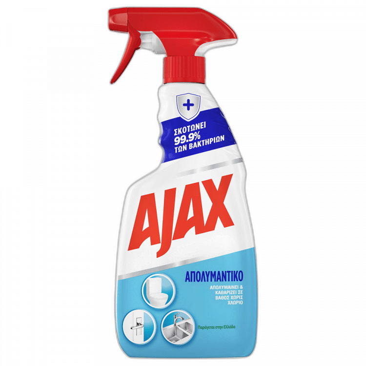 Ajax Απολυμαντικό Χωρίς Χλώριο Καθαριστικό Spray Αντλία 500ml