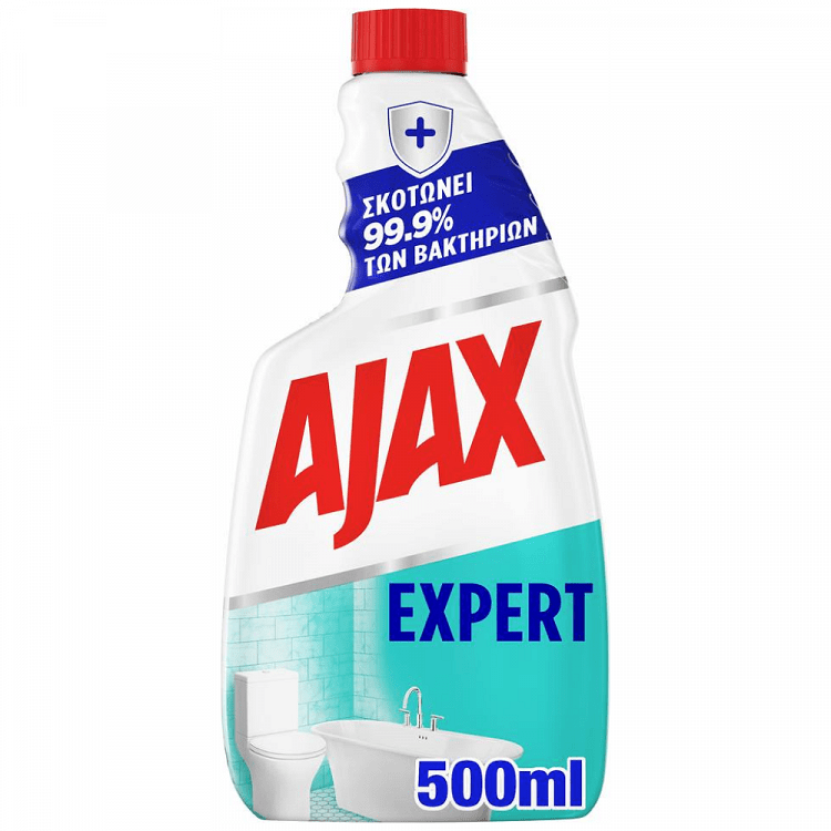Ajax Expert Καθαριστικό Μπάνιου Κατά Των Αλάτων Ανταλλακτικό 500ml