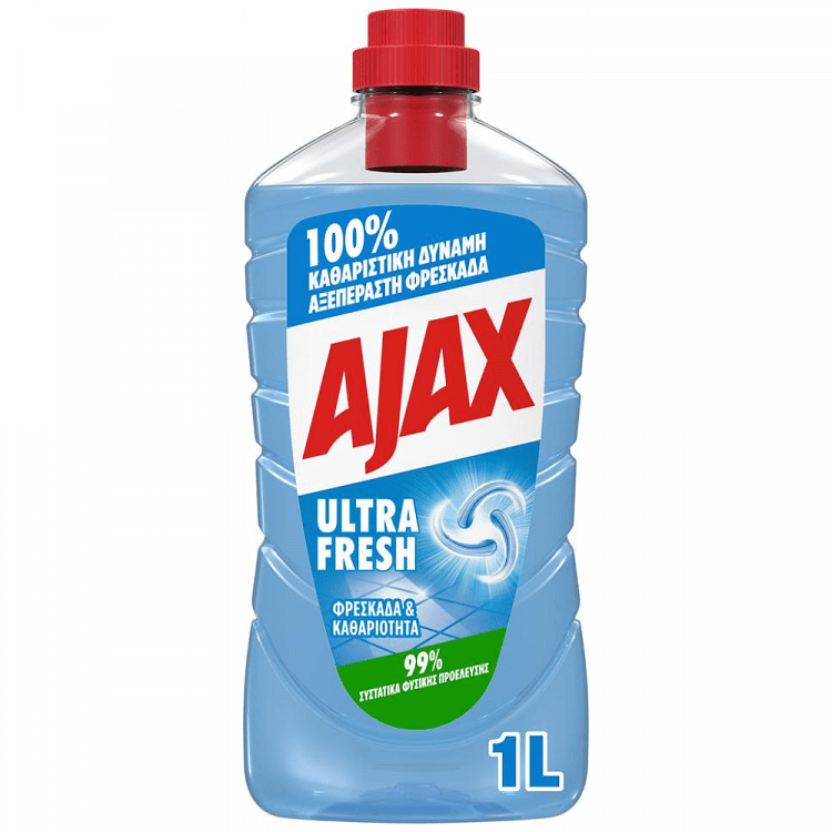 Ajax Ultra Fresh Καθαριστικό Πατώματος 1000ml
