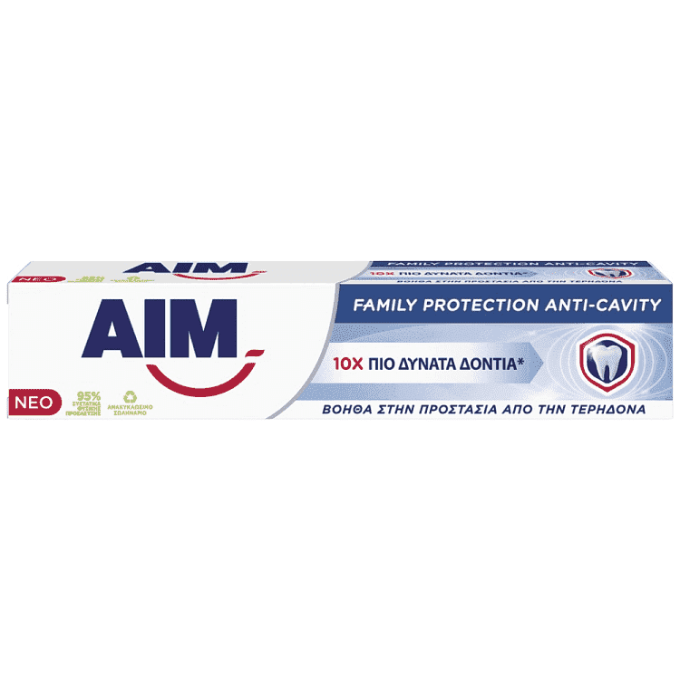 Aim Οδοντόκρεμα Family Protection 75ml