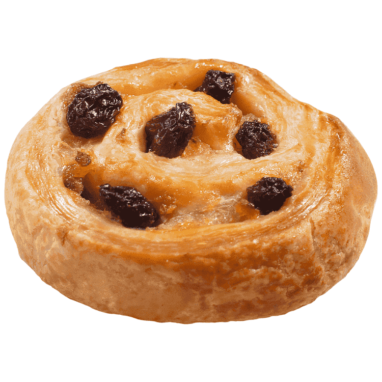 Ρολάκια Μίνι Βουτύρου 24% Με Σταφίδες Ψημένα Κατεψυγμένα 30gr