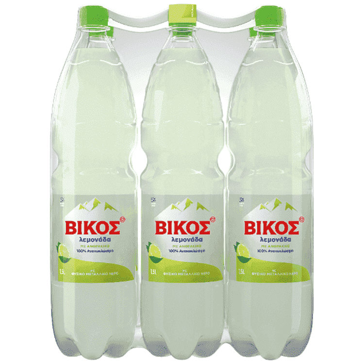 Βίκος Λεμονάδα 1,5L (6 Τεμάχια)