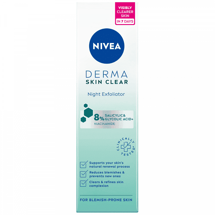 Nivea Derma Skin Clear Νυχτερινό Απολέπ. Κατά Των Πόρων 40ml