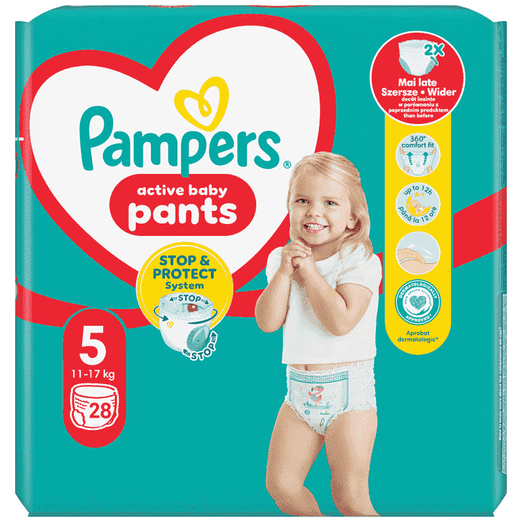 Pampers Pants No 5 12-17kg 28τεμ