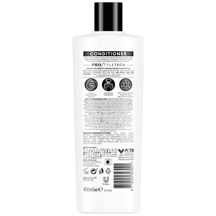 Tresemme Keratin Smooth Conditioner 400ml