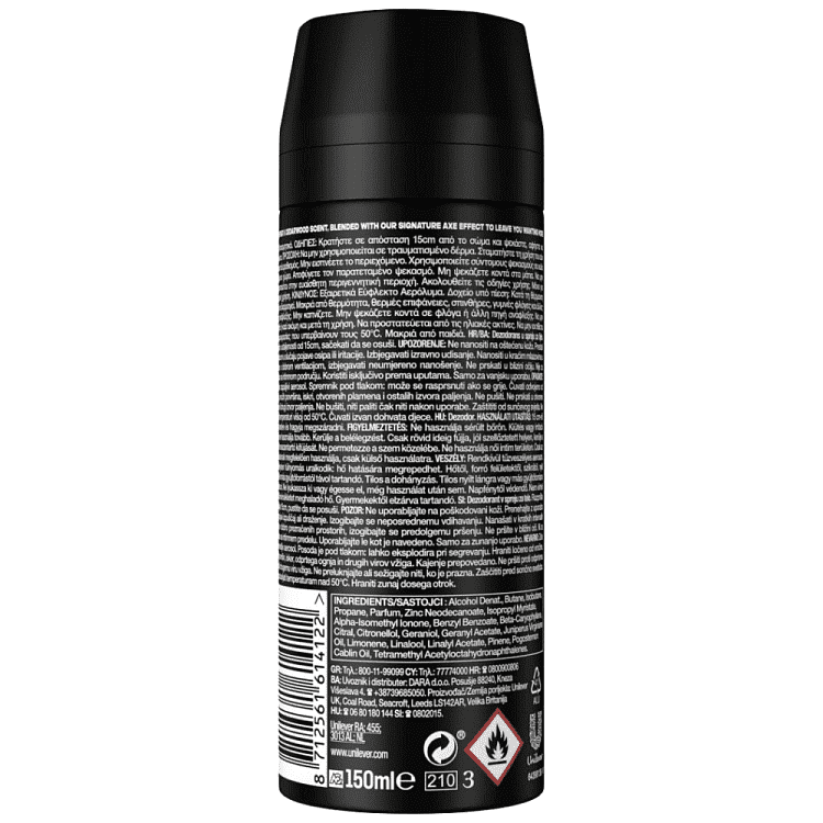 Axe Αποσμητικό Black 150ml