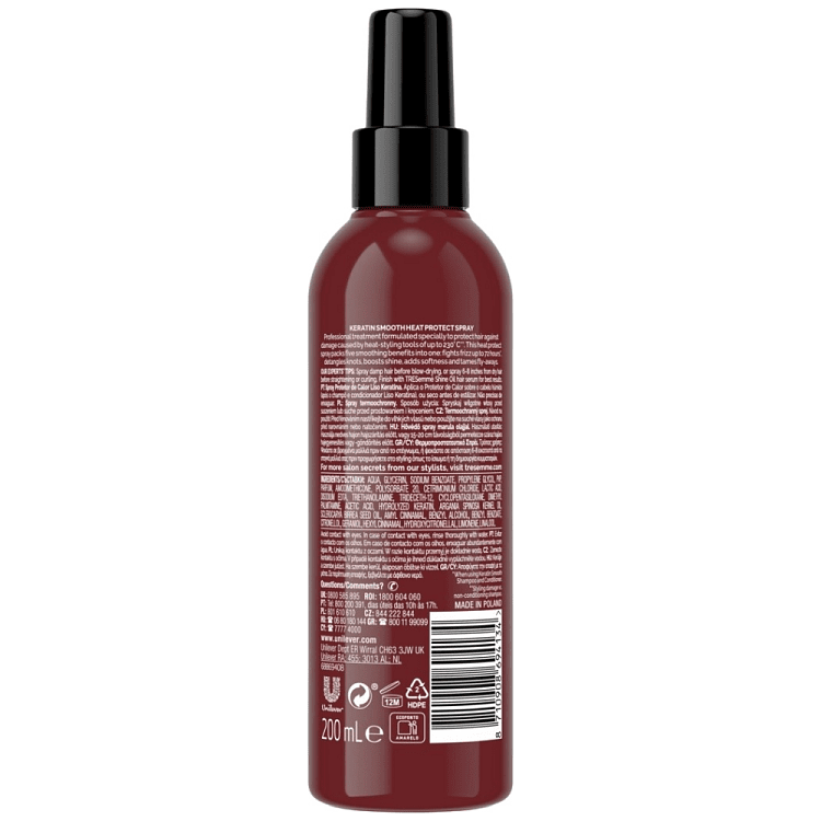 Tresemme Keratin Smooth Heat Protect Spray 200ml