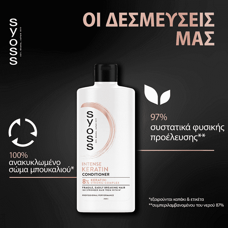 Syoss Keratin Επαγγελματικό Conditioner 440ml