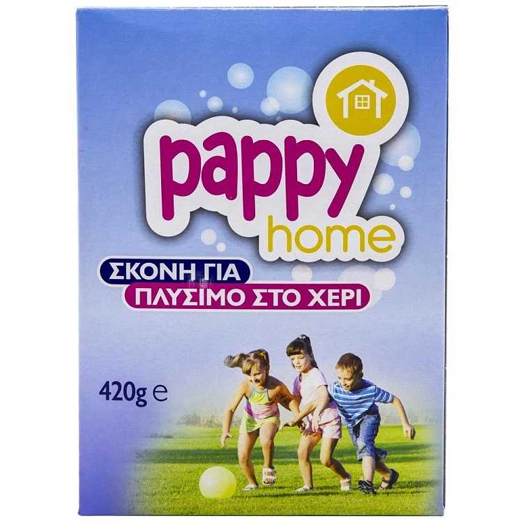 Pappy Home Απορρυπαντικό Σκόνη Για Το Χέρι 420gr