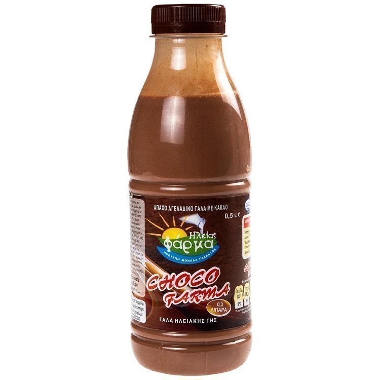 Φάρμα Ηλείας Γάλα Σοκολατούχο 500ml