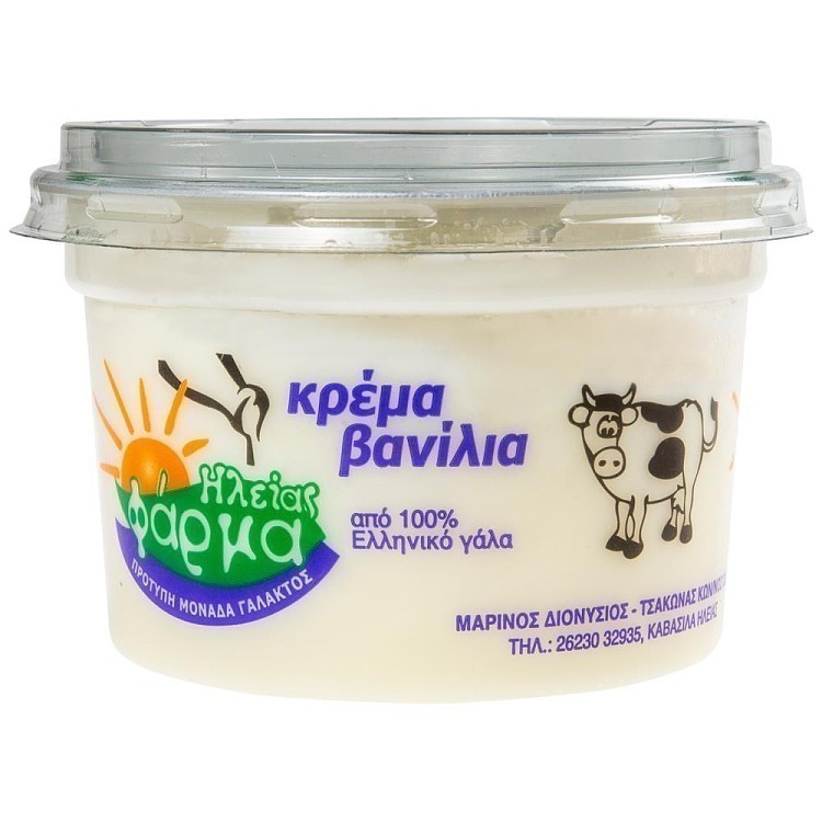 Φάρμα Ηλείας Κρέμα Βανίλια 200gr