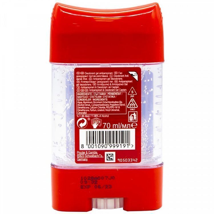 Old Spice Captain Clear Gel 70ml