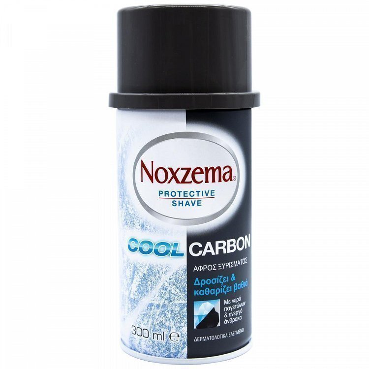 Noxzema Men αφρός ξυρίσματος Cool Carbon 300ml