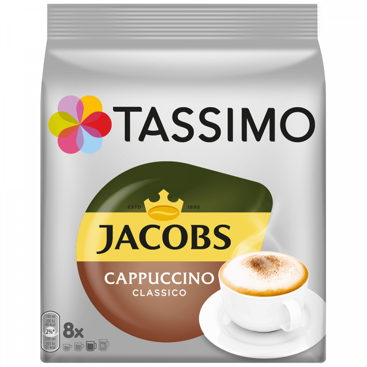 TASSIMO Κάψουλες JACOBS Capuccino 8τεμ