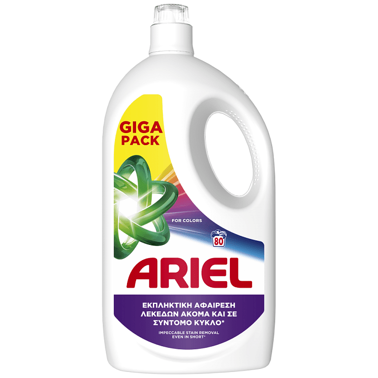 Ariel All In 1 Απορρυπαντικό Πλυντηρίου Ρούχων Υγρό Touch Of Lenor Color 80Μεζ.