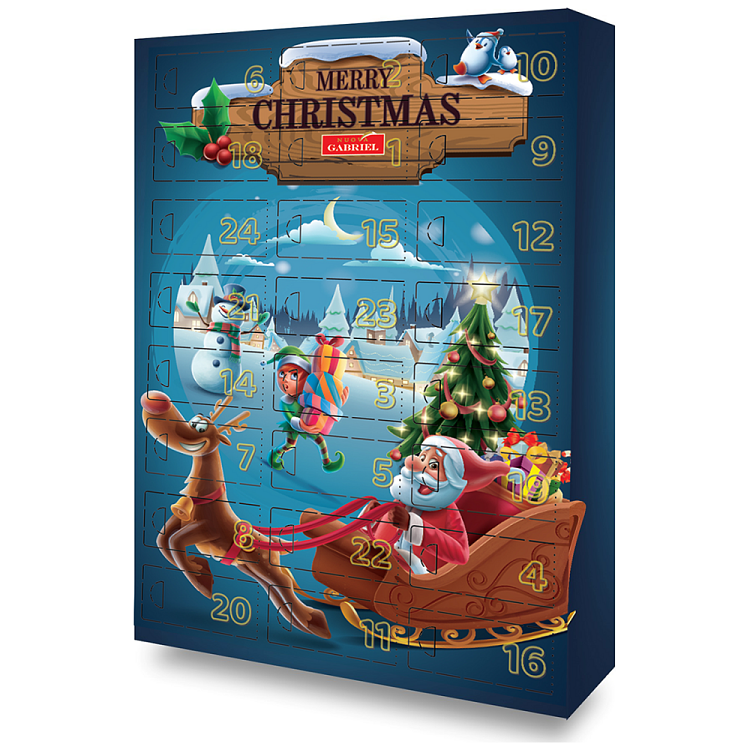 Χριστουγεννιάτικο Ημερολόγιο Nuova Gabriel 210gr