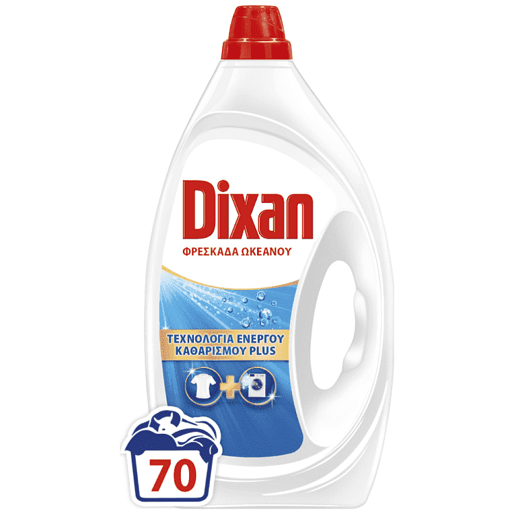 Dixan Gel Φρεσκάδα Ωκεανού 3,15lt