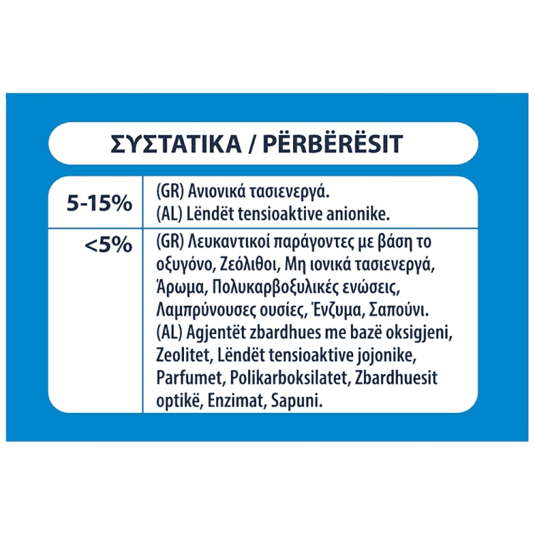 Skip Απορρυπαντικό Πλυντηρίου Ρούχων Clean Power 90Μεζ