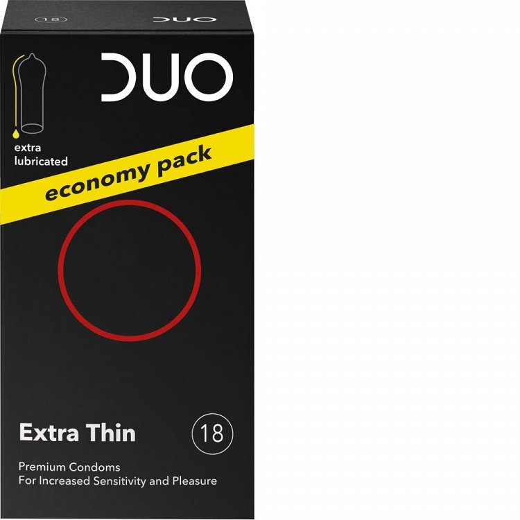 Duo Extra Thin Extra Lubricated 18 τεμ
