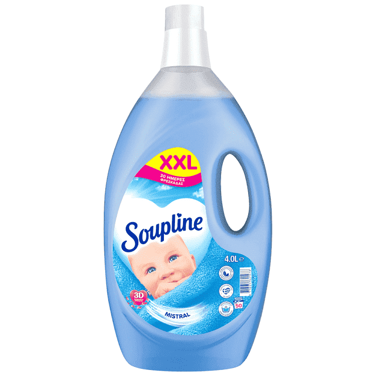 Soupline Μαλακτικό Mistral 50μεζ 4L