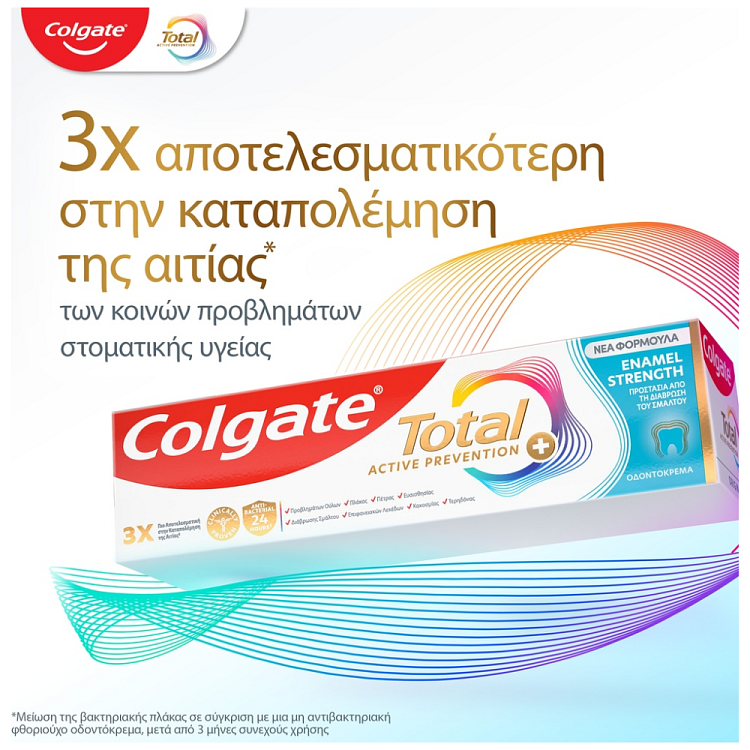 Colgate Οδοντόκρεμα Total Active Prevention Plus Gum 75ml