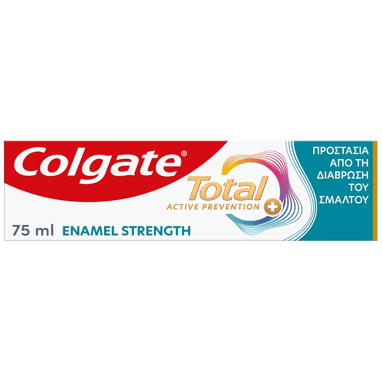 Colgate Οδοντόκρεμα Total Active Prevention Plus Enamel Strength 75ml