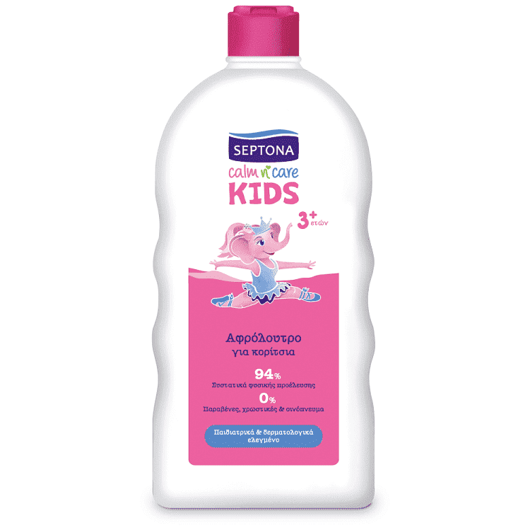 Septona Kids Αφρόλουτρο Για Κορίτσια 750ml