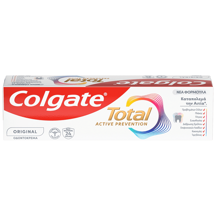 Colgate Οδοντόκρεμα Total Active Prevention Enamel 75ml