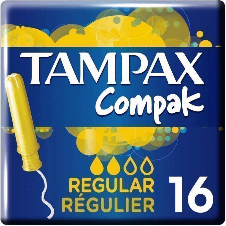Tampax Compak Regular Ταμπόν 16τεμ