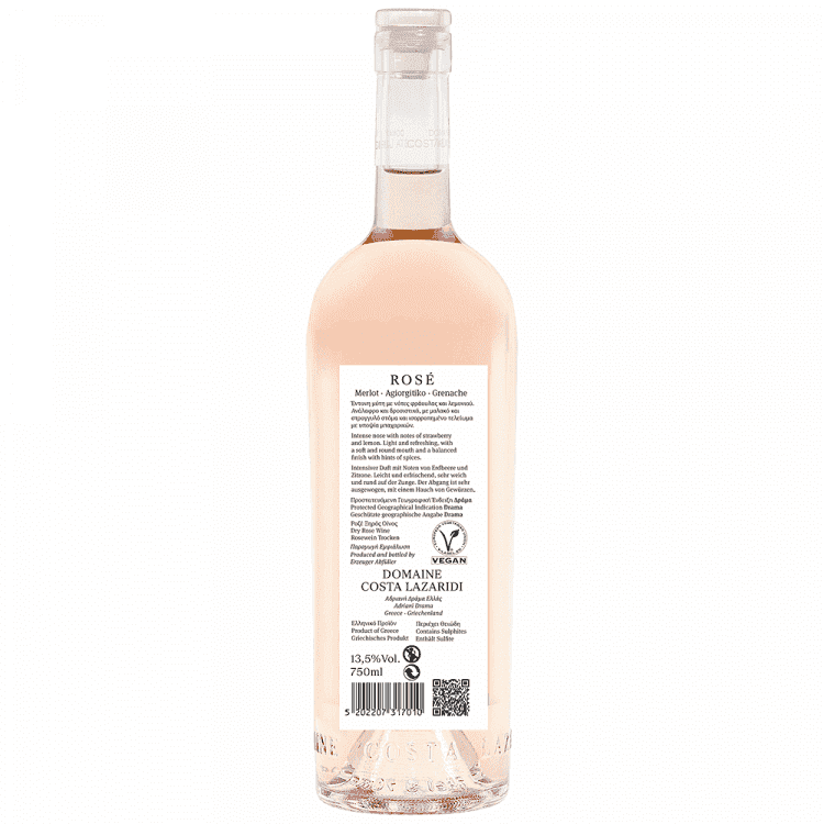 Domaine Κτήμα Λαζαρίδη Ροζέ Οίνος 750ml