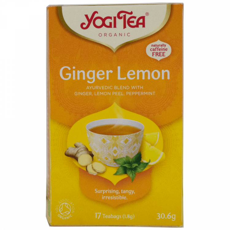 Yogi Τσάι Bio Ginger Lemon 30.6gr